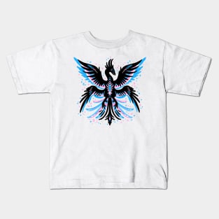 Trans Flag Phoenix Kids T-Shirt